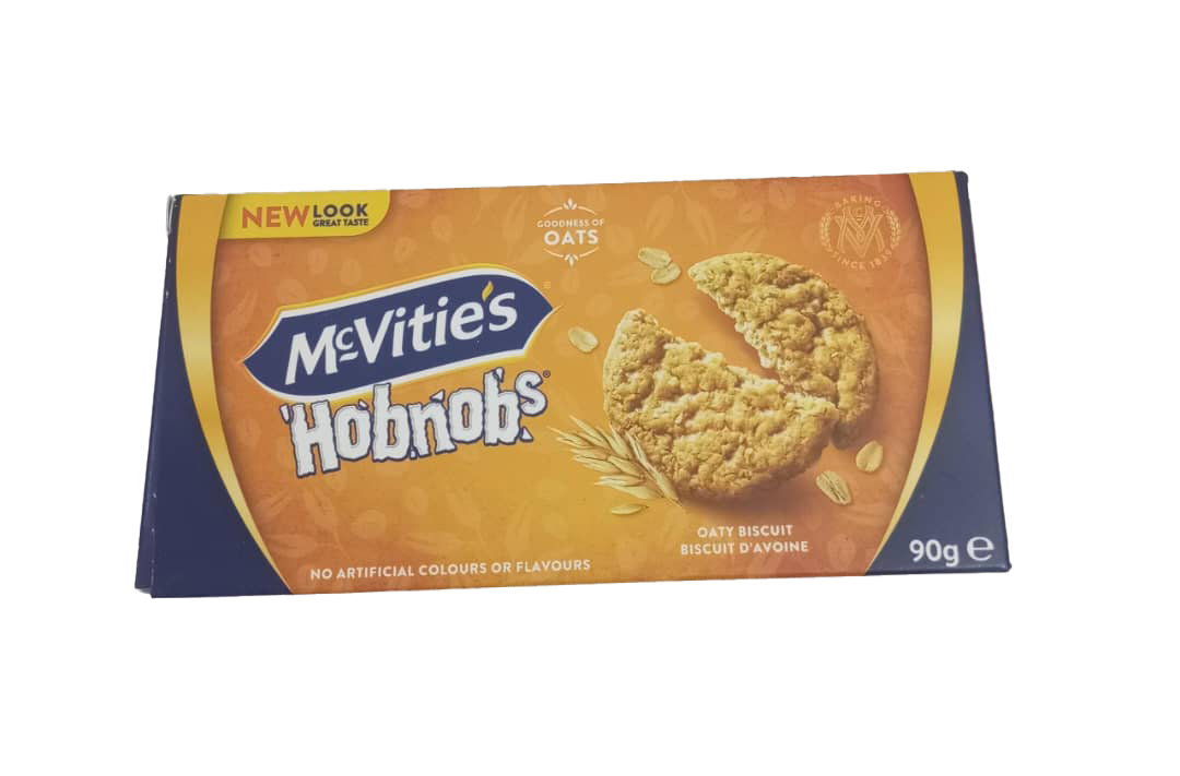 New McVities Hobnobs Oaty Biscuit, 90g |GMP29a