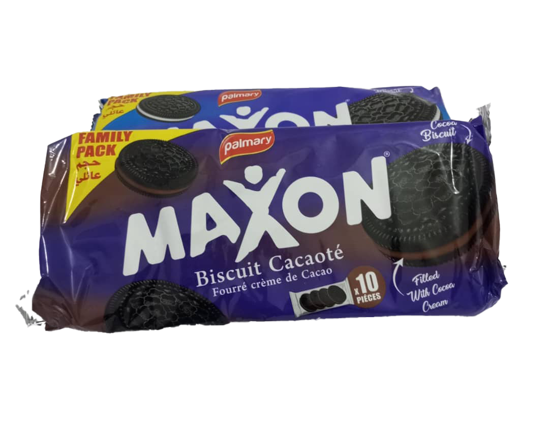 Palmary Maxon Biscuit Filled with Cocoa Cream, 380g |GMP16a