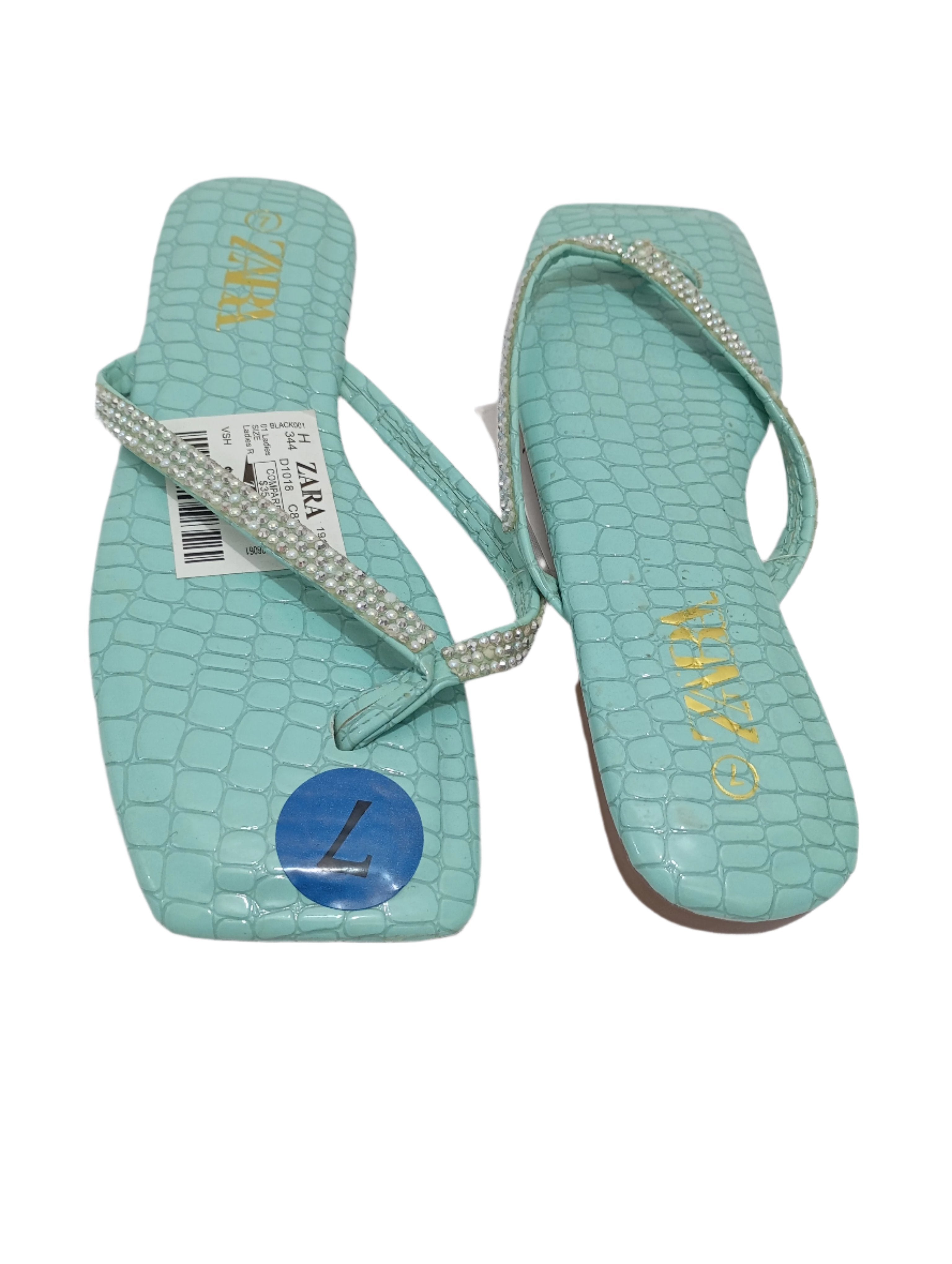 Elegant Zara Slippers Shoe | DNY1b