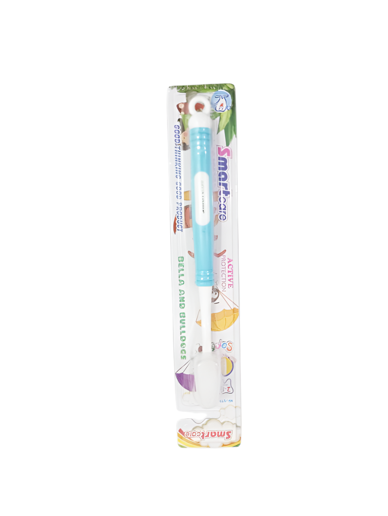Smartcare Active Protection Children's Toothbrush 2-8 Years Bella & Bulldogs, Blue | EVG42a