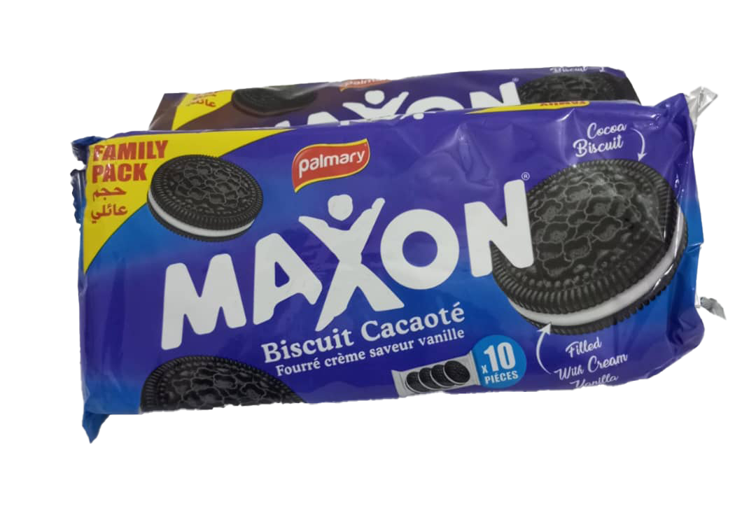 Palmary Maxon Biscuit Filled with Cream Vanilla, 380g |GMP16c