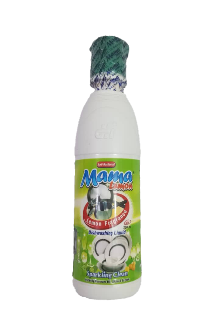 Anti Bacterial Mama Lemon Dishwashing Liquid, 250ml | EVG27a