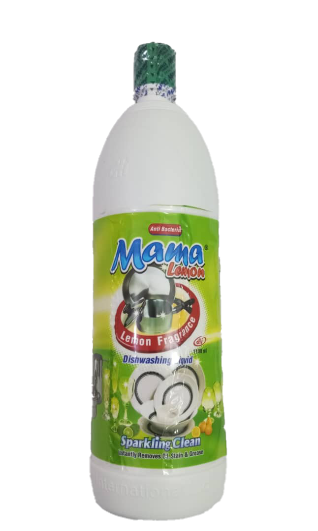 Anti Bacterial Mama Lemon Dishwashing Liquid, 1100ml | EVG26a