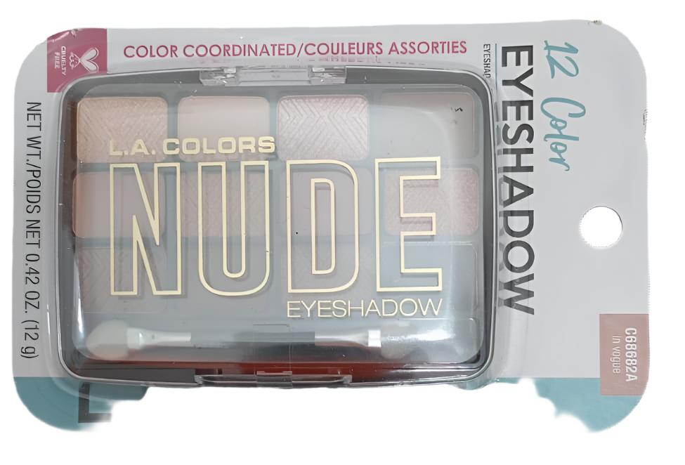 LA Colors Eyeshadow, 12 Colors Kit (Traditional C68680) | DLTR70