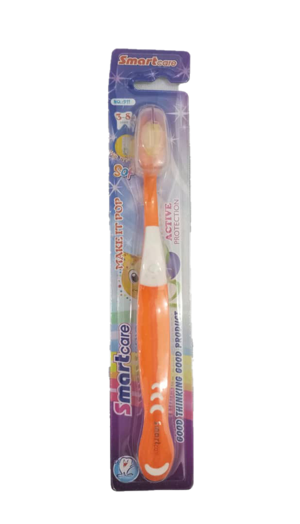 Smartcare Active Protection Children's Toothbrush 3-8 Years Makeitpop, Orange | EVG43d