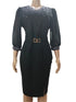 Top Fashion Stone Gown (Dress) for Ladies 3XL, Black | MNE2a