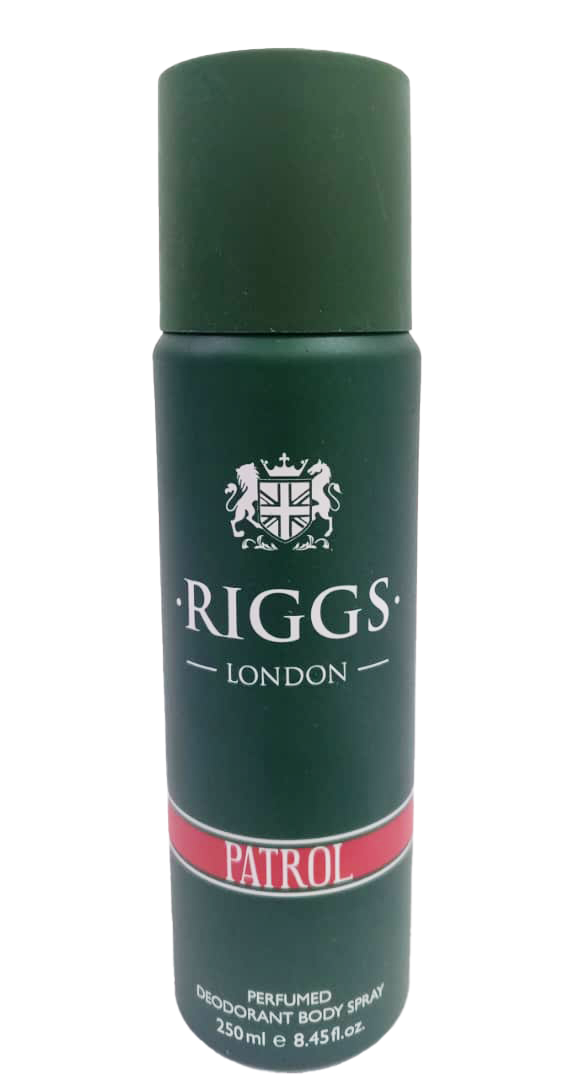 Riggs London Perfumed Deodorant Body Spray (Patrol) 250ML | MLD63b