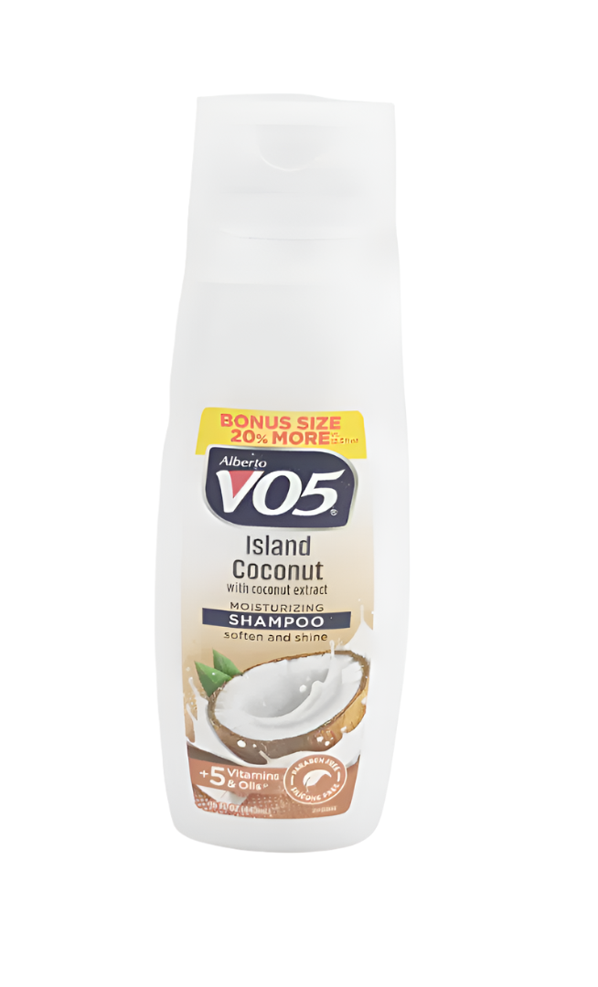 Alberto VO5 Island Coconut with Coconut Extract Moisturizing Shampoo, 443ML | UGM28a