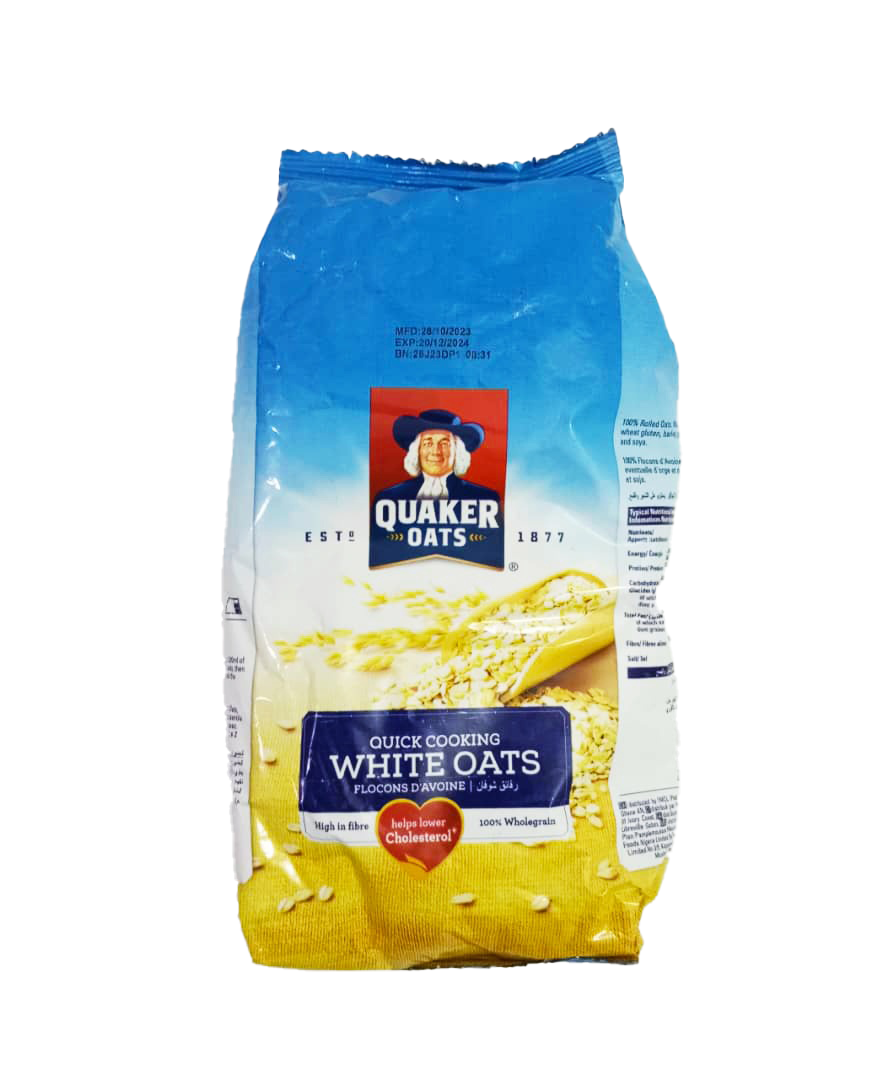 Quaker Oats Quick Cooking White Oats, 450g | CWT30a