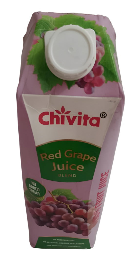 Chivita Red Grape Juice Blend 1Ltr, Pink | NWD5a