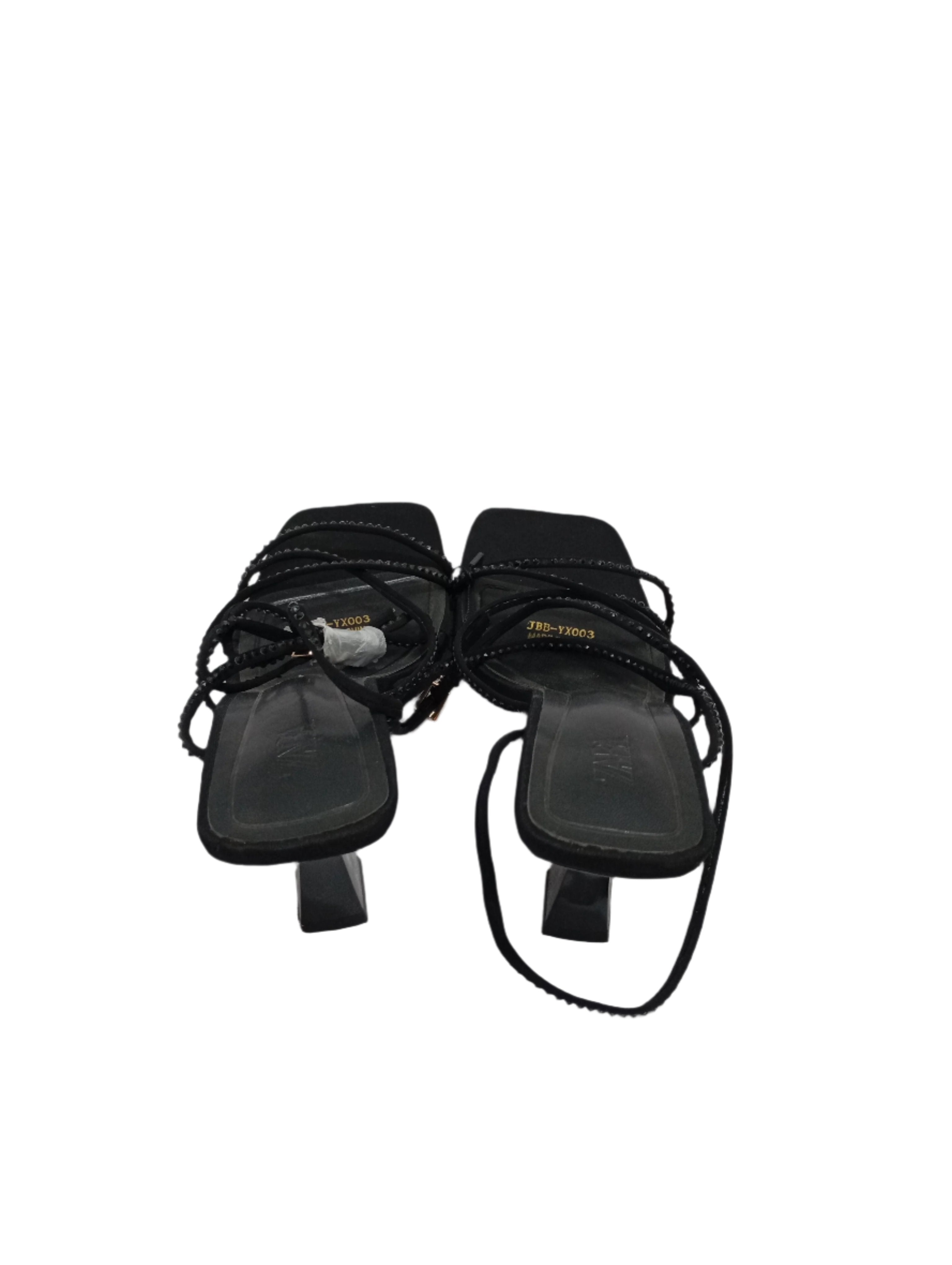 Pun Open Toe High Heel Shoe | RYD3a