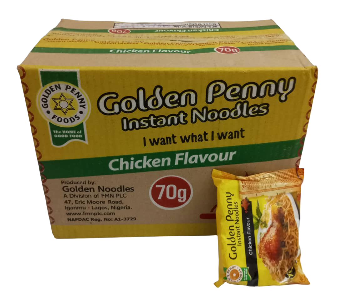 Golden Penny Instant Noddles Chicken Flavour 40Pieces, 70gx40 | KMS14a