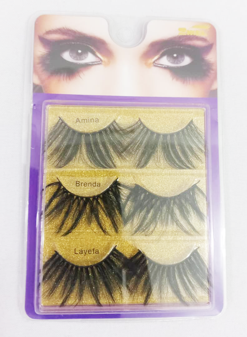 ZIKEL 3 In 1 Lashes (Amina, Brenda, Layefa) | ZKL11b