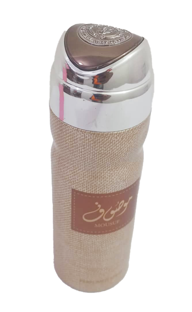 Mousuf Body Spray (Brown) 200ML | MLD56a