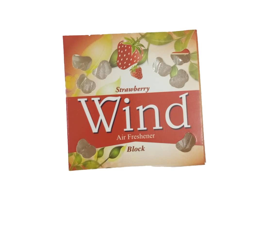 Strawberry Wind Air Freshener Block Orang, 65gm | EVG60a