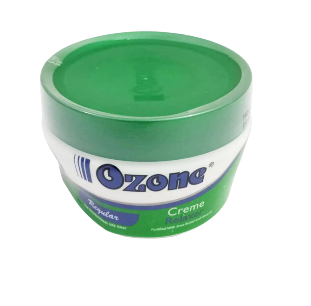 Ozone Regular Creme Relaxer Fortified With Shea Butter And Olive Oil, 225g | UGM8a