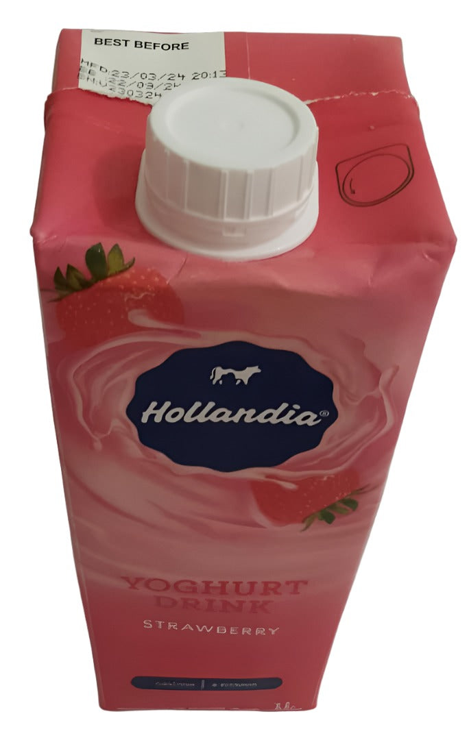 Yoghurt Drink Strawberry 1Ltr, Pink | NWD1a