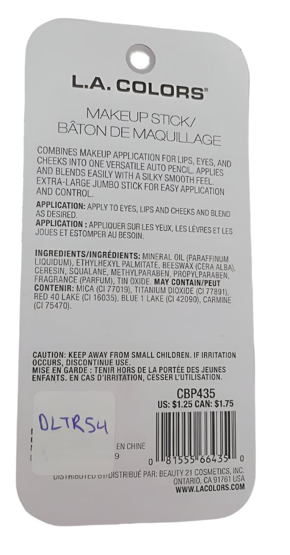 LA Colors Makup Stick Multiuse 3in1 (Pink Satin CBP435) | DLTR54