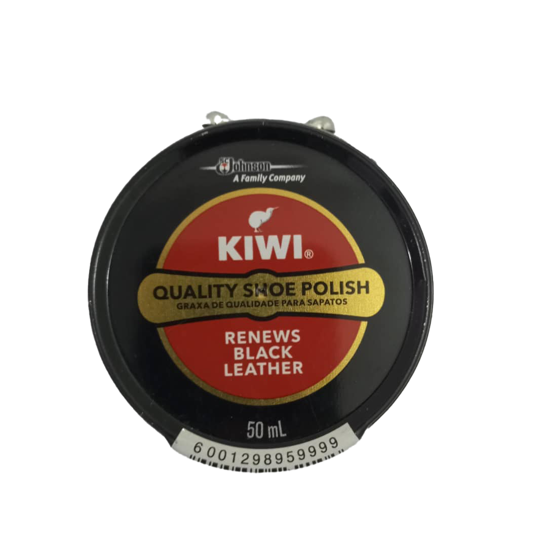 SC Johnson Kiwi Quality Shoe Polish Black, 50ml | EVG33a