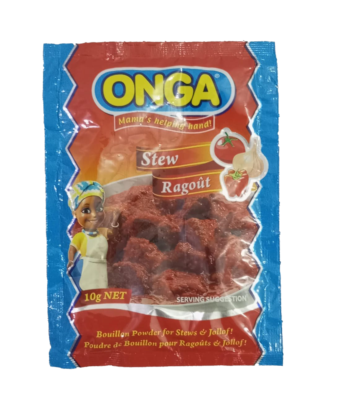 A Roll Of Onga Stew Ragout 10 Pieces Per Roll, 100g | GBL6a