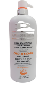 Bedon Carrot Whitening Body Scrub Shower Gel (Carotte & Caviar) 36fl.Oz, 1000ML | BLM3a
