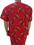 Isi Agu Traditional Men's Wear, Red | BST15a