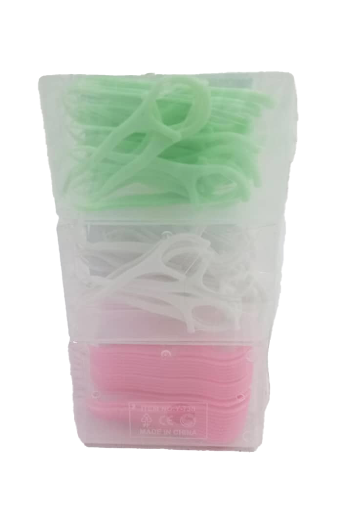 Dental Floss/Toothpick 30 Pieces, Green | GMC6c