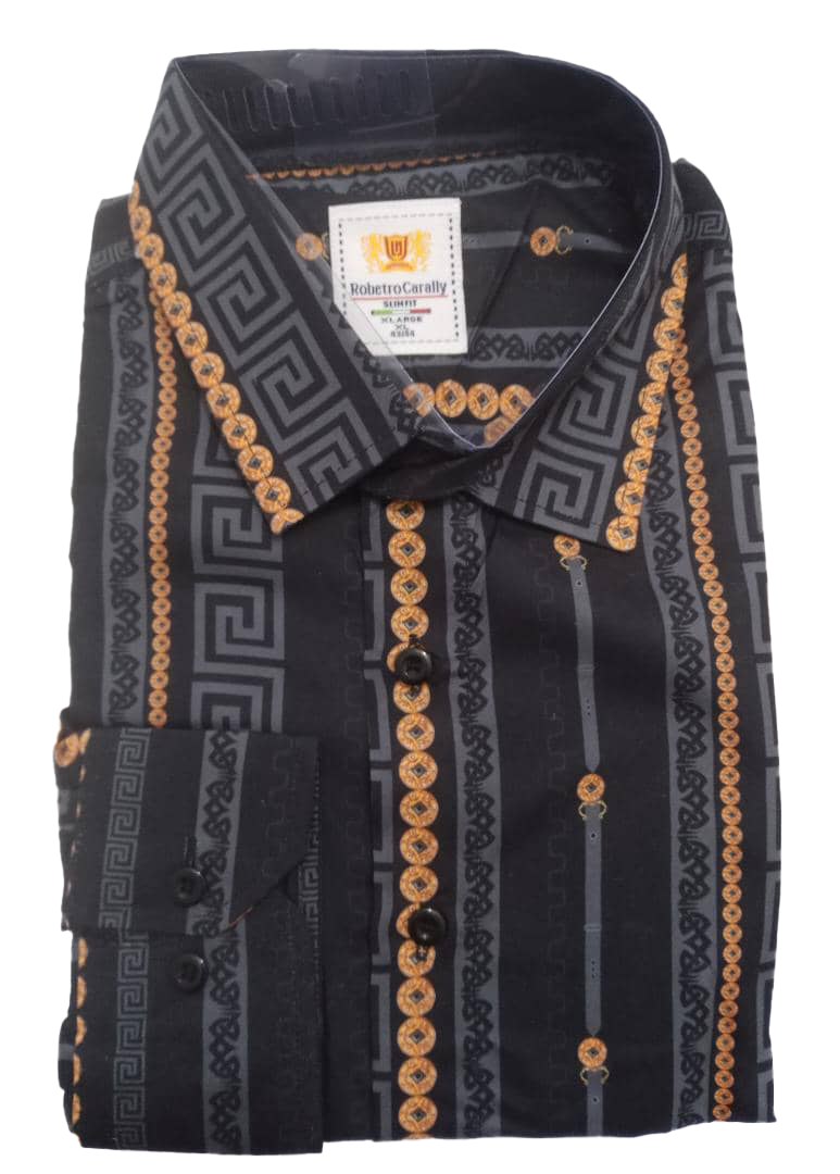 Designer Long Sleeve Shirt (Packet Shirt) | DLB63a