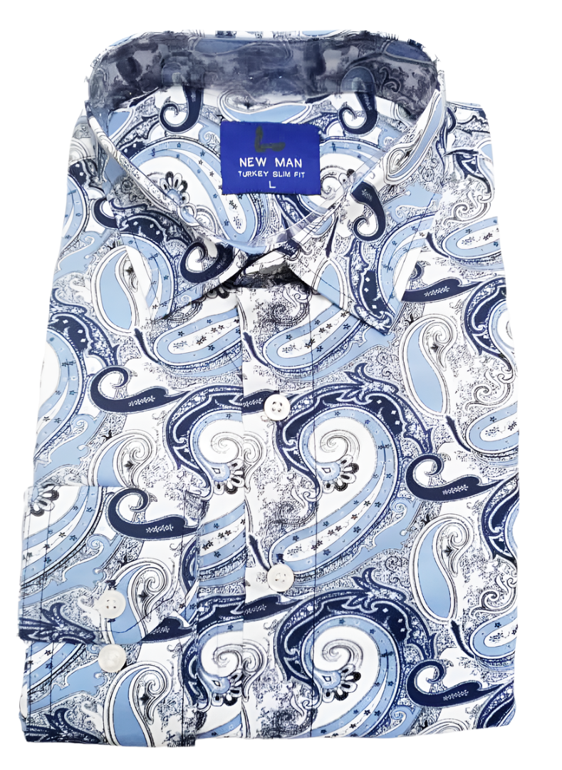 Designer Long Sleeve Shirt (Packet Shirt) | DLB77a