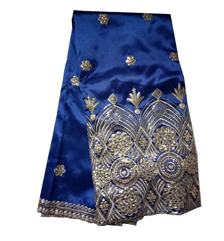 Premium Embroidered Lace George (5 Yards Per Piece) | GLZ5029 | AFRS435