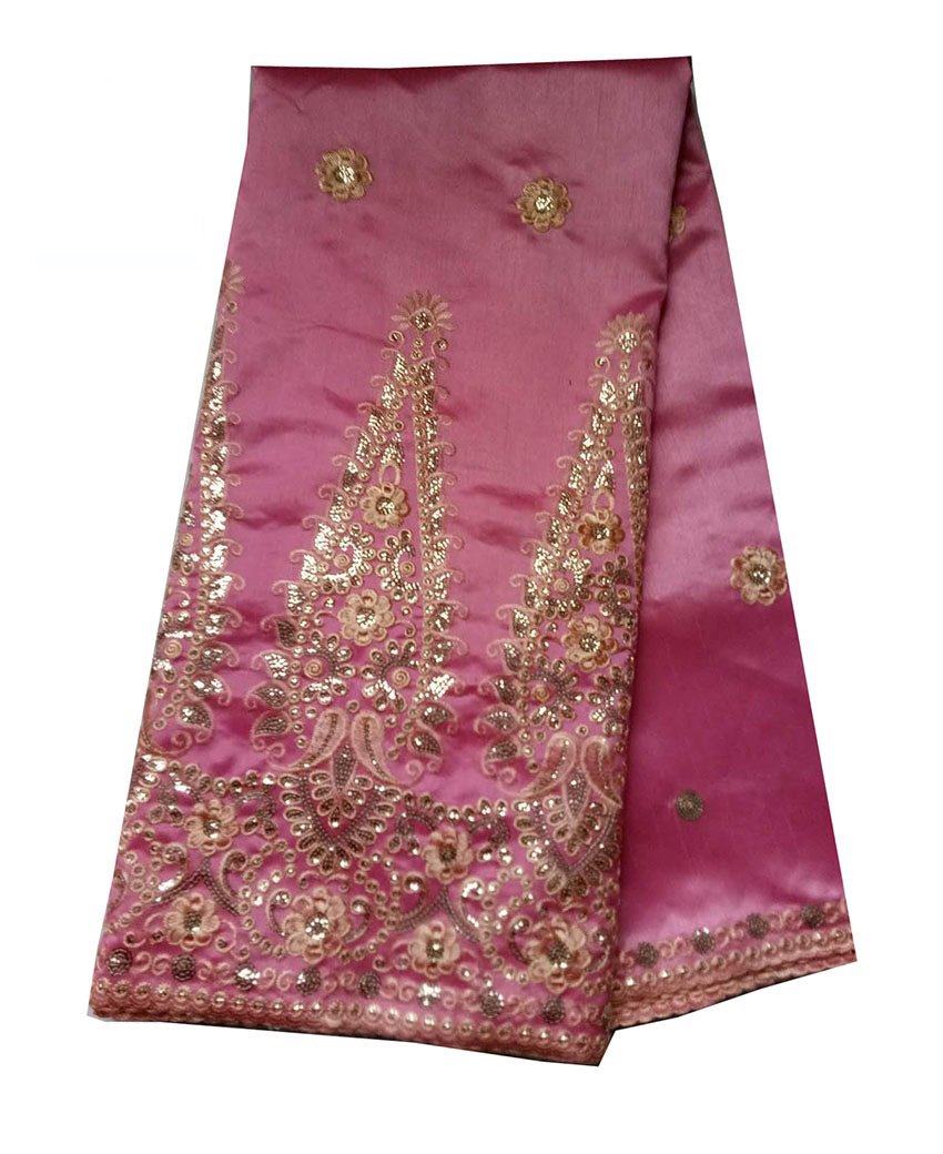 Indian Dubai Embroidered African Lace George (5 Yards Per Piece) | GLZ5044 | AFRS452