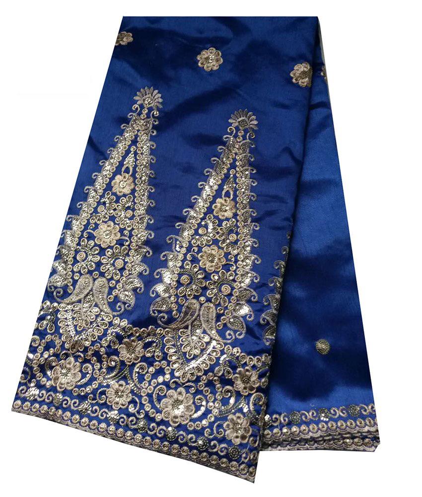 Indian Dubai Embroidered African Lace George (5 Yards Per Piece) | GLZ5045 | AFRS453