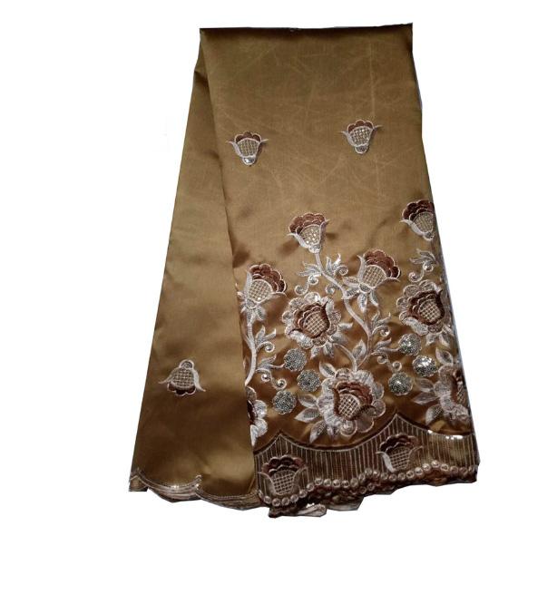 Indian Dubai Embroidered African Lace George (5 Yards Per Piece) | GLZ5051 | AFRS460