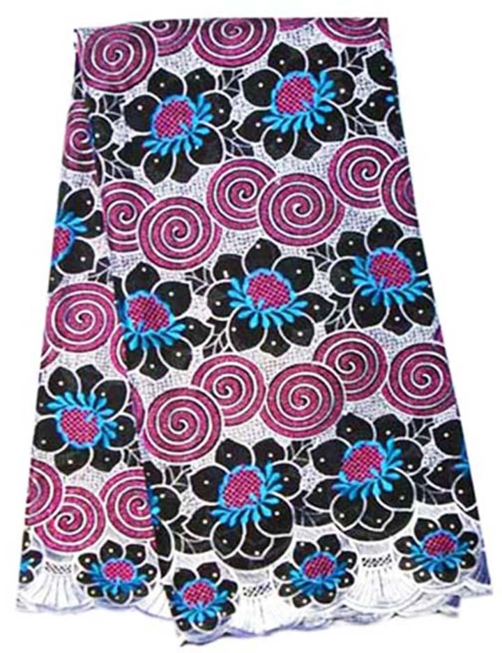 Designer Lace Fabric (5 Yards Per Piece) | LDD4011 | AFRS370