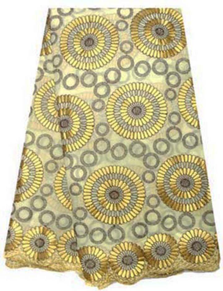 Designer Lace Fabric (5 Yards Per Piece) | LDD4012 | AFRS371