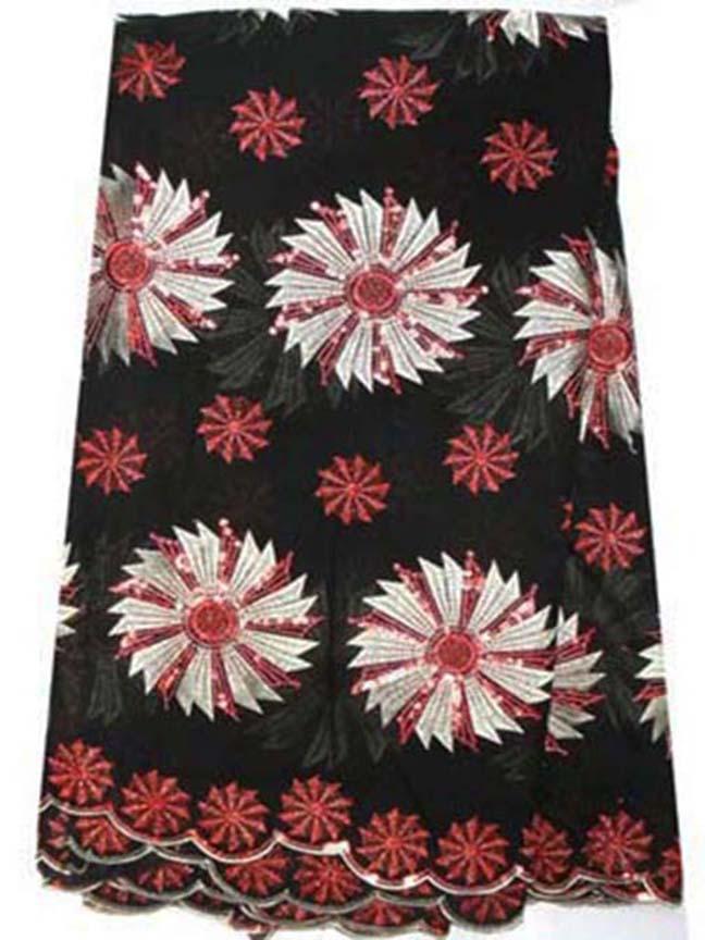 Designer Lace Fabric (5 Yards Per Piece) | LDD4013 | AFRS372