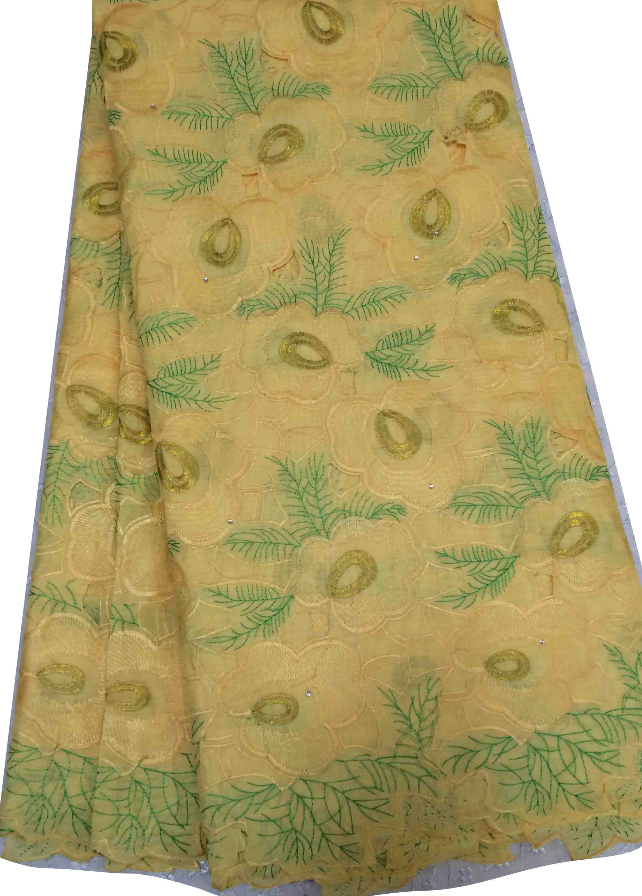 Designer Lace Fabric (5 Yards Per Piece) | LDD4017 | AFRS376