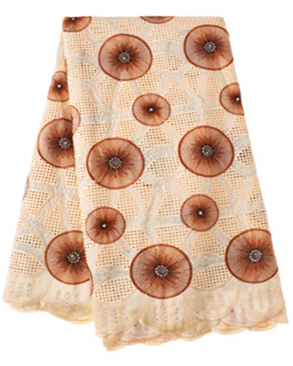 Premium Swiss Lace Fabric (Voile Lace) 5 Yards Per Piece | LSK4014 | AFRS569