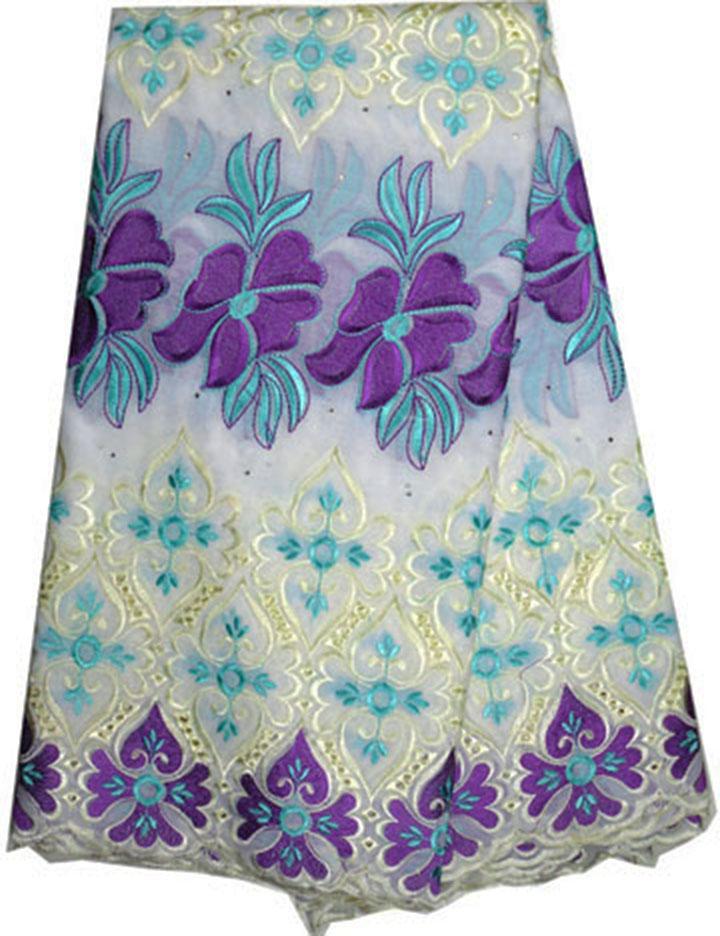 Premium Swiss Lace Fabric (Voile Lace) 5 Yards Per Piece | LSU402 | AFRS585