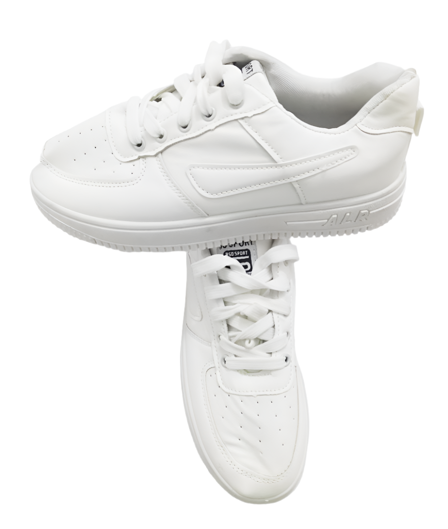 Kids White White Sneakers | NSM3a