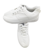 Kids White White Sneakers | NSM3a